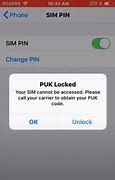 Image result for Enter Puk On iPhone