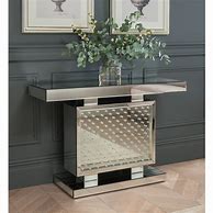 Image result for Mirrored Couch Console Table