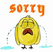 Image result for Not Sorry Cartoon
