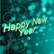 Image result for Happy New Year Clip Art Black