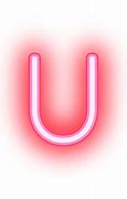 Image result for neon letter u sign