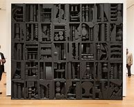 Image result for Nevelson's Wooden Wall Sculpture