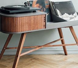 Image result for Record Player Cabinet