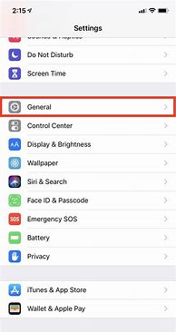 Image result for iPhone XR Settings Screen