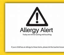 Image result for Food Allergy Safety Signs