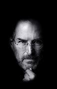 Image result for Steve Jobs with Black Background
