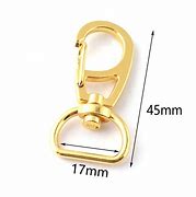 Image result for Gold Snap Hook Swivel Clasp