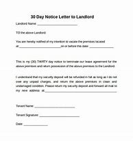 Image result for 30-Day Notice to Landlord Move Out