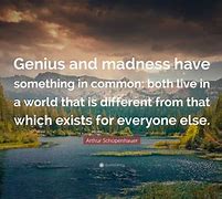 Image result for Madness and Genius Quotes