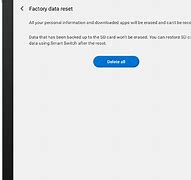 Image result for Factory Data Reset Samsung Tablet