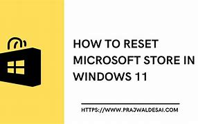 Image result for Microsoft Reset Store Message