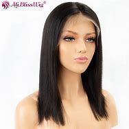 Image result for 3/4 Inch Human Hair Wig
