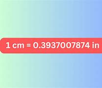 Image result for Calculator Cm to Inches Conversion Chart