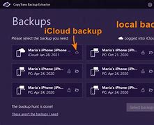 Image result for View iPhone Backup Files