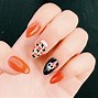 Image result for Red and Black Skull Nail Art