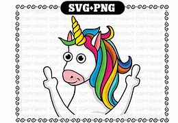 Image result for Unicorn Giving the Middle Finger