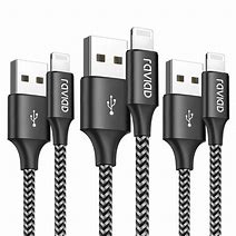 Image result for Black iPhone Charger Cord