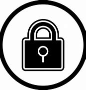 Image result for Write Lock Symbol in Text