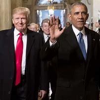 Image result for Obama and Trump