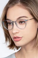 Image result for Blue Eyeglasses Women