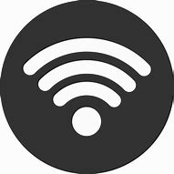 Image result for Wi-Fi Signal Icon in White Color
