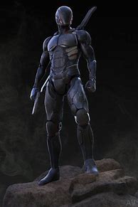 Image result for Futuristic Assassin Armor with 2 Swords