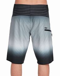 Image result for Black White Horizontal Stripe Boardshort