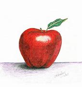 Image result for Draw Red Apple