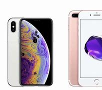 Image result for iPhone XS Next to iPhone 7 Plus