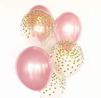 Image result for Rose Gold Balloon Cartoon 10