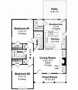 Image result for 1000 Square Foot House Plans 2 Bed 2 Bath