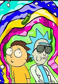 Image result for Rick Morty Trippy
