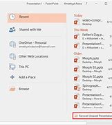 Image result for How to Retrieve Unsaved PowerPoint