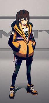 Image result for Anime Girl Wearing a Jacket