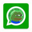 Image result for Frog Sticker in Whats App