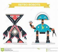 Image result for Retro Robot Cartoon