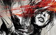 Image result for Abstract Girl Face Drawing