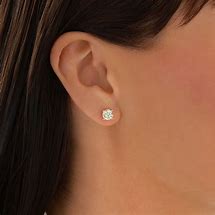 Image result for 2 Carat Earrings