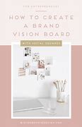 Image result for Brand Vision Board