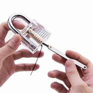 Image result for How to Unlock Lock Using Hair Clip