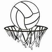 Image result for Netball Line Drawing
