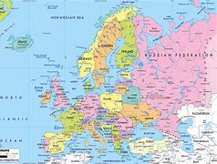 Image result for Picture of All the Cities On a Map of Europe
