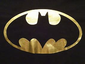 Image result for Batman Logo Gold