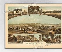 Image result for Waverly NY Map