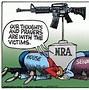 Image result for Political Cartoons Against Gun Control