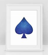 Image result for Blue Ace of Spades