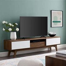Image result for Low TV Stand with Drawers