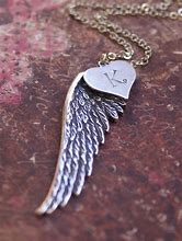 Image result for Angel Wings with Initials
