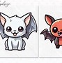 Image result for Cute Vampire Bat Drawing