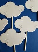 Image result for Clouds Cake Topper Printable